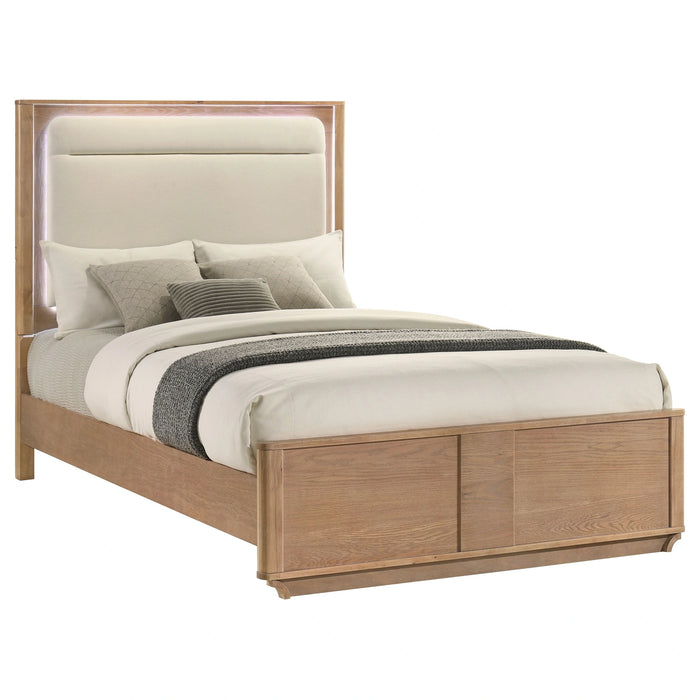 Leanne LED Panel Bed