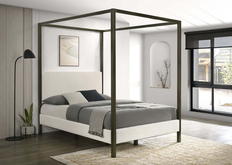 Monroe Canopy Panel Platform Bed