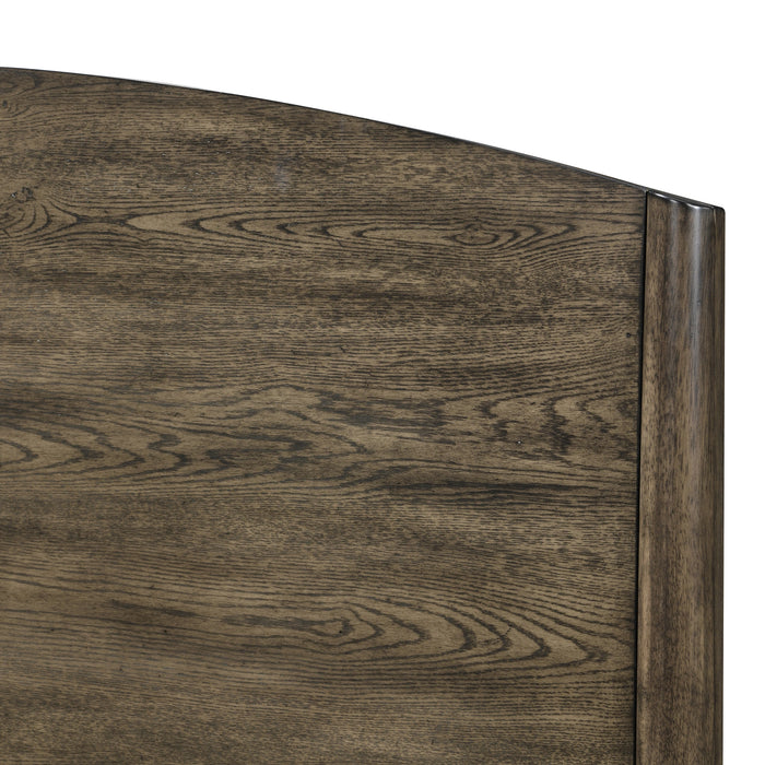 Rex 6/6-6/0 Ek/Wk Headboard, Footboard & Slats-Walnut