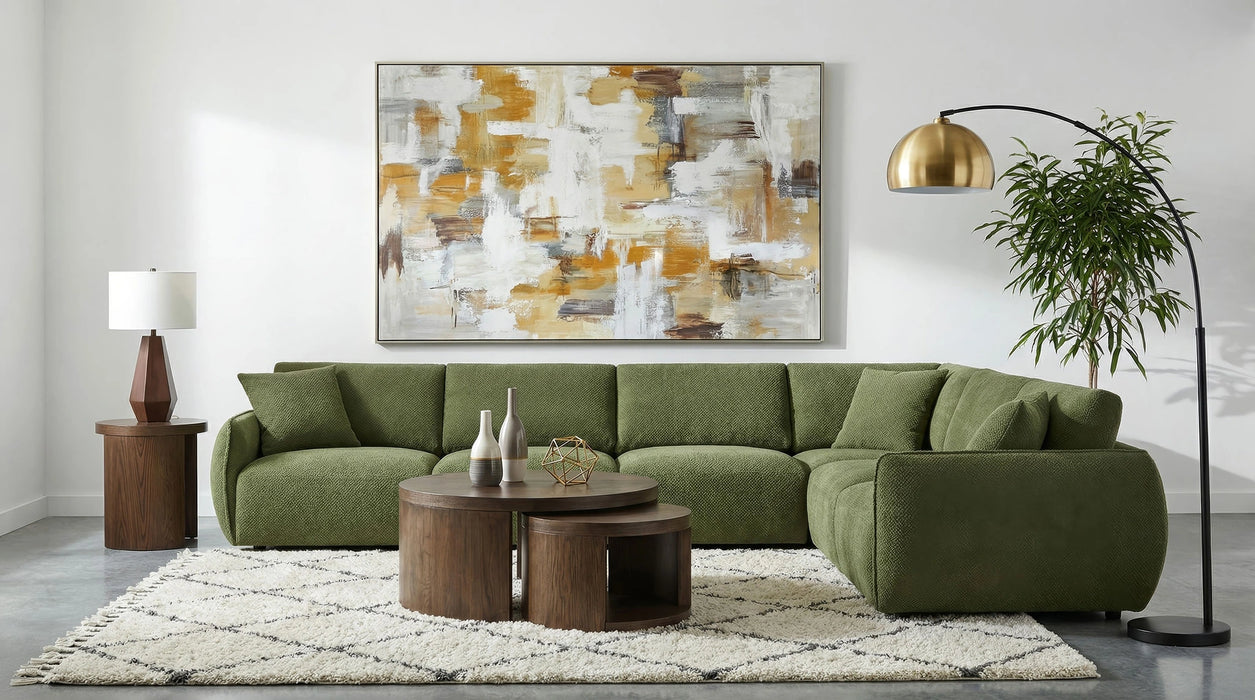 Elysia Upholstered Modular Corner Chair