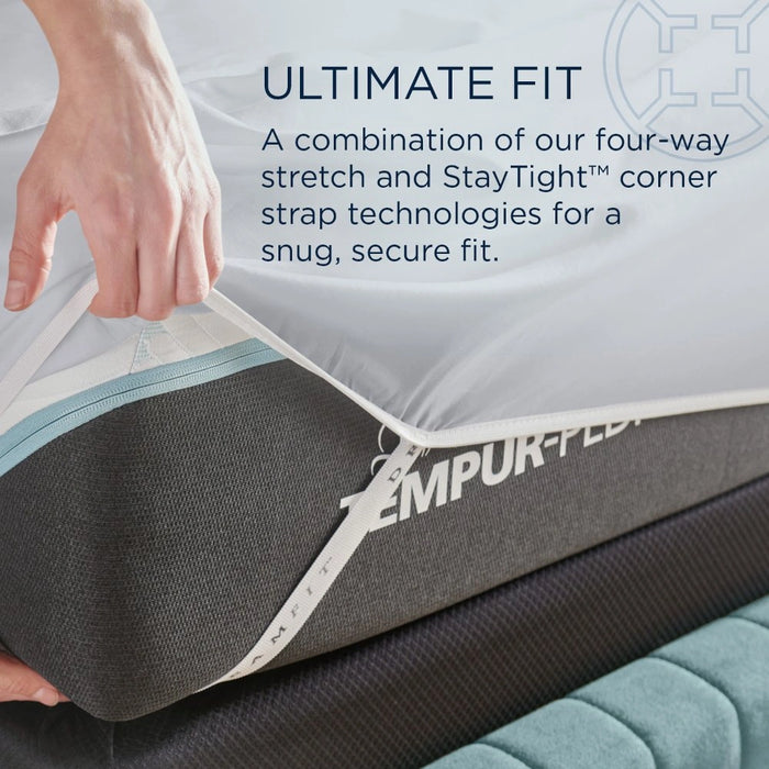 TEMPUR Luxe Egyptian Cotton Pillowcase Set - Mattress & Furniture Super Center (Tampa, FL)