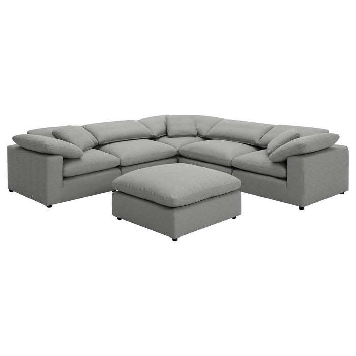Raleigh Boucle Upholstered Modular Sectional