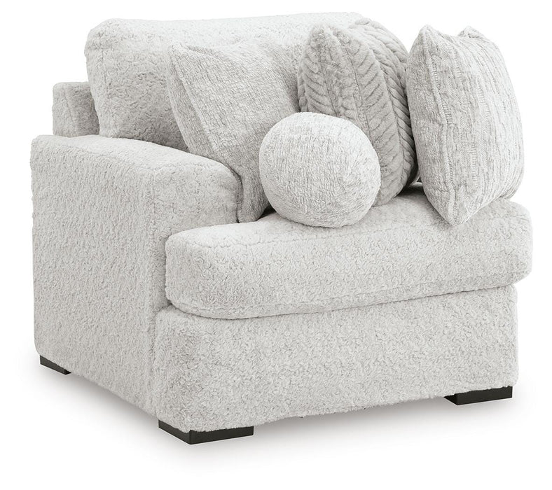 Cuddle Plush Sectional with Chaise - Mattress & Furniture Super Center (Tampa, FL)