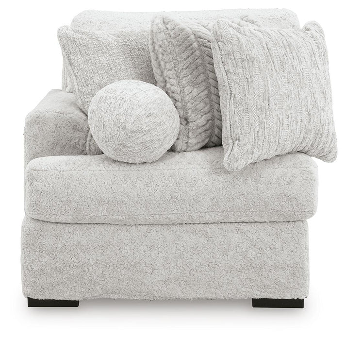Cuddle Plush Sectional with Chaise - Mattress & Furniture Super Center (Tampa, FL)