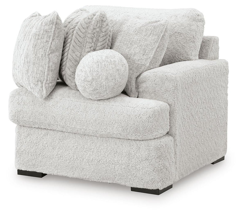 Cuddle Plush Sectional with Chaise - Mattress & Furniture Super Center (Tampa, FL)