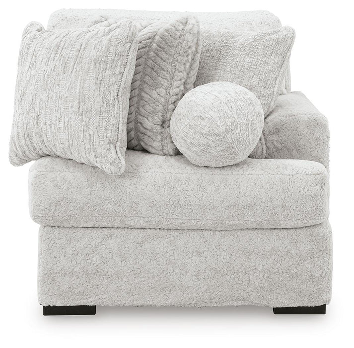 Cuddle Plush Sectional with Chaise - Mattress & Furniture Super Center (Tampa, FL)