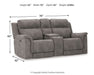 Next-Gen DuraPella Power Reclining Loveseat with Console - Mattress & Furniture Super Center (Tampa, FL)