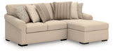 LadyMae Sectional with Chaise - Mattress & Furniture Super Center (Tampa, FL)