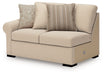 LadyMae Sectional with Chaise - Mattress & Furniture Super Center (Tampa, FL)