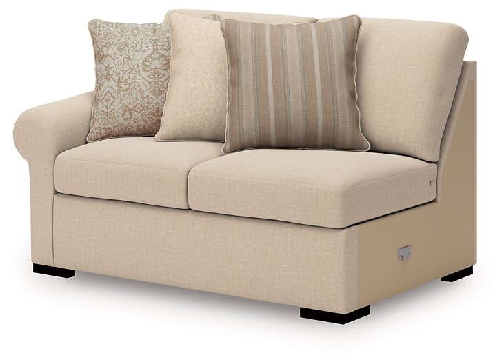 LadyMae Sectional with Chaise - Mattress & Furniture Super Center (Tampa, FL)