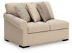 LadyMae Sectional with Chaise - Mattress & Furniture Super Center (Tampa, FL)
