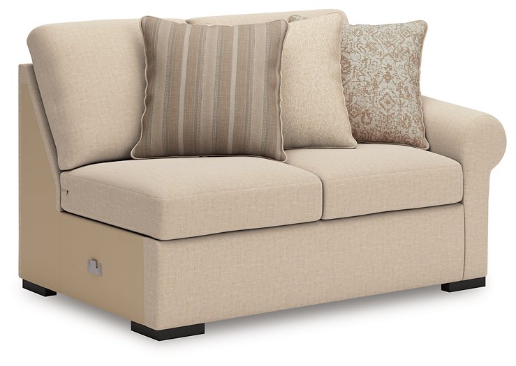 LadyMae Sectional with Chaise - Mattress & Furniture Super Center (Tampa, FL)