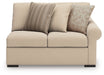 LadyMae Sectional with Chaise - Mattress & Furniture Super Center (Tampa, FL)