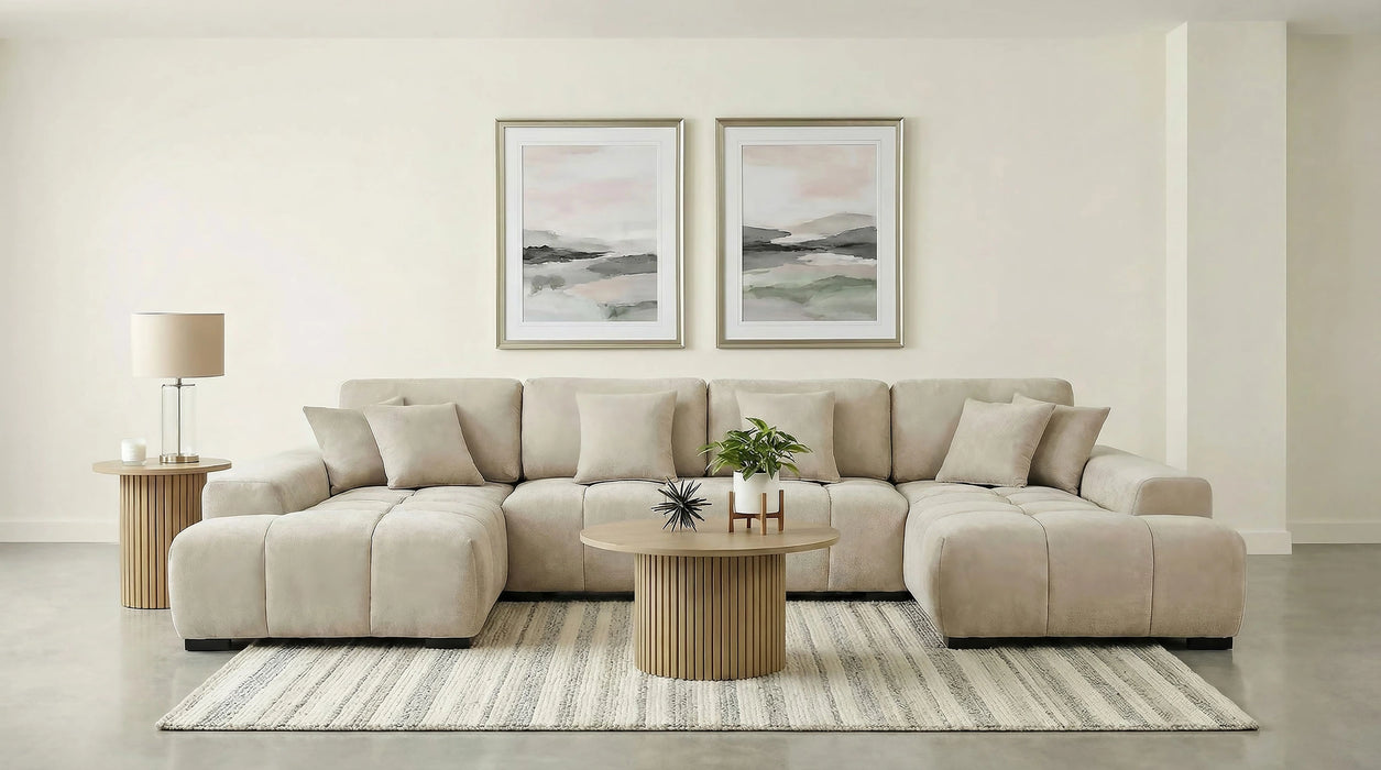 Cannella Upholstered Sectional Sofa
