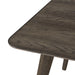 Rex 72" Fixed Top Rectangle Dining Table-Walnut