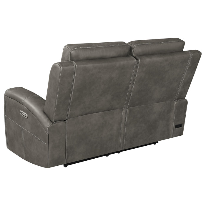 Brickston Triple Power Reclining Loveseat