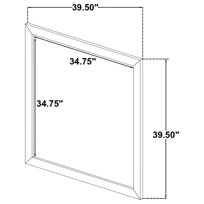 Oakglen Dresser Mirror
