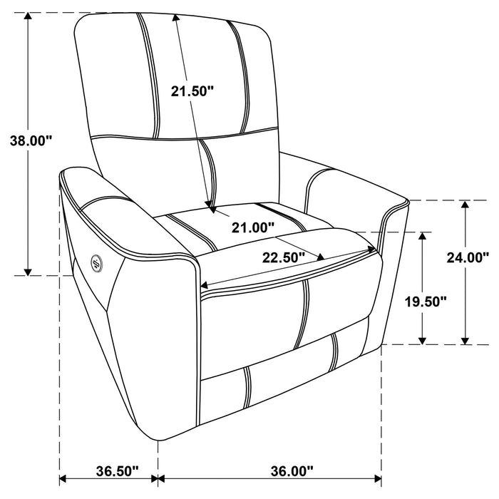 Greenfield Power Reclining Sofa Set