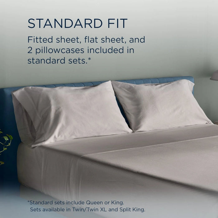 TEMPUR Luxe Egyptian Cotton Pillowcase Set - Mattress & Furniture Super Center (Tampa, FL)