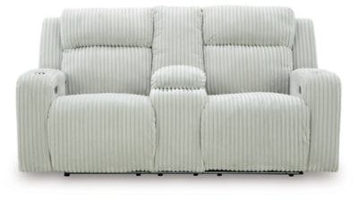 Forest Lake Power Reclining Loveseat with Console - Mattress & Furniture Super Center (Tampa, FL)
