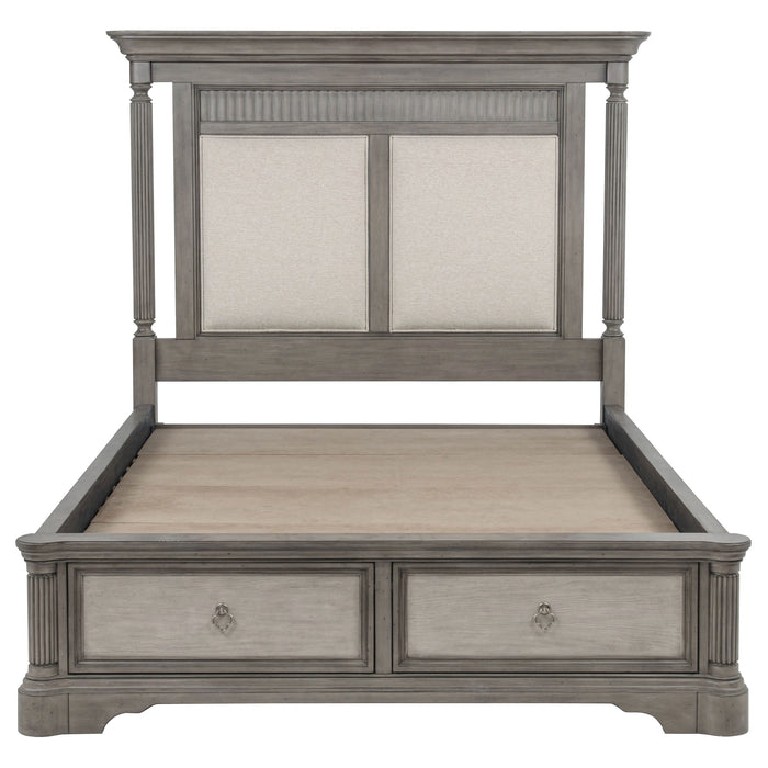 Cresswell Upholstered Storage Platform Bed