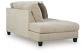 Steelwater Retreat Sectional with Chaise - Mattress & Furniture Super Center (Tampa, FL)