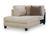 Steelwater Retreat Sectional with Chaise - Mattress & Furniture Super Center (Tampa, FL)