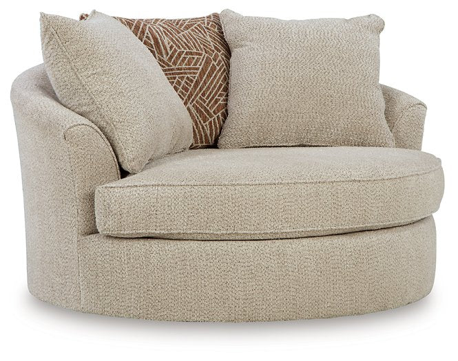 Steelwater Retreat Oversized Swivel Accent Chair - Mattress & Furniture Super Center (Tampa, FL)