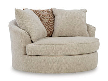 Steelwater Retreat Oversized Swivel Accent Chair - Mattress & Furniture Super Center (Tampa, FL)