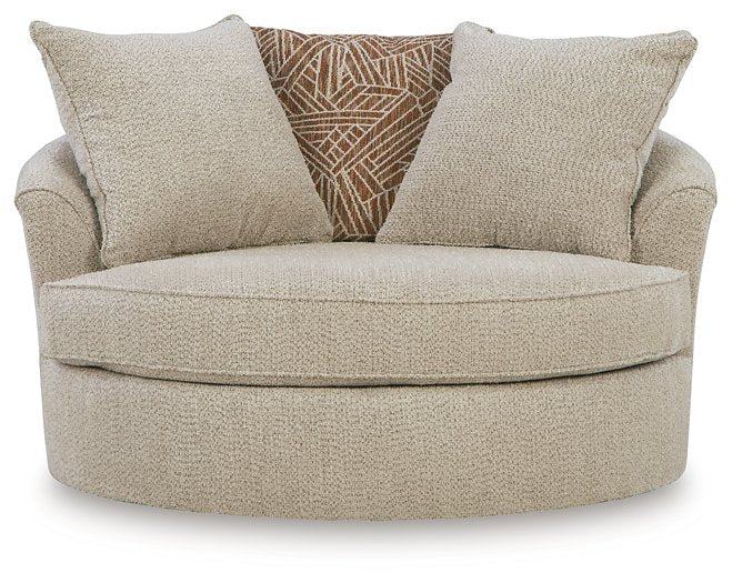 Steelwater Retreat Oversized Swivel Accent Chair - Mattress & Furniture Super Center (Tampa, FL)