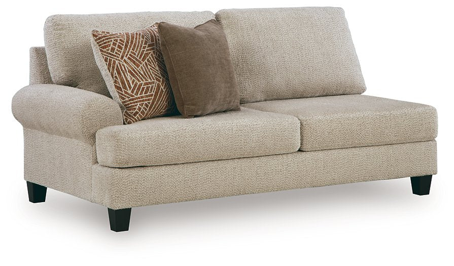 Steelwater Retreat Sectional with Chaise - Mattress & Furniture Super Center (Tampa, FL)