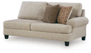 Steelwater Retreat Sectional with Chaise - Mattress & Furniture Super Center (Tampa, FL)