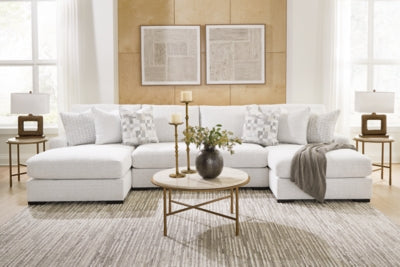 Misty-Lakes Double Chaise Sectional - Mattress & Furniture Super Center (Tampa, FL)