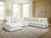 Misty-Lakes Sectional with Chaise - Mattress & Furniture Super Center (Tampa, FL)