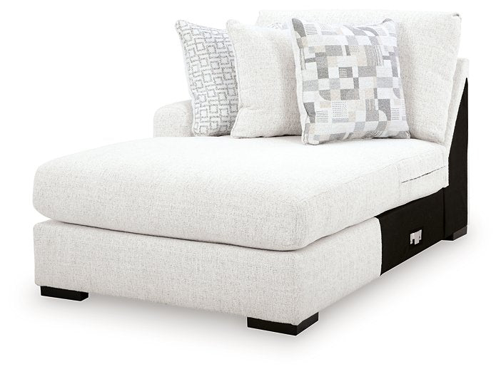 Misty-Lakes Double Chaise Sectional - Mattress & Furniture Super Center (Tampa, FL)