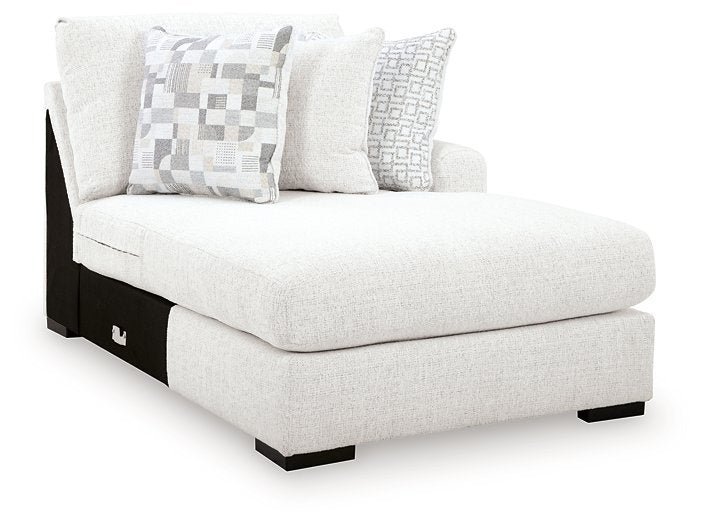 Misty-Lakes Double Chaise Sectional - Mattress & Furniture Super Center (Tampa, FL)