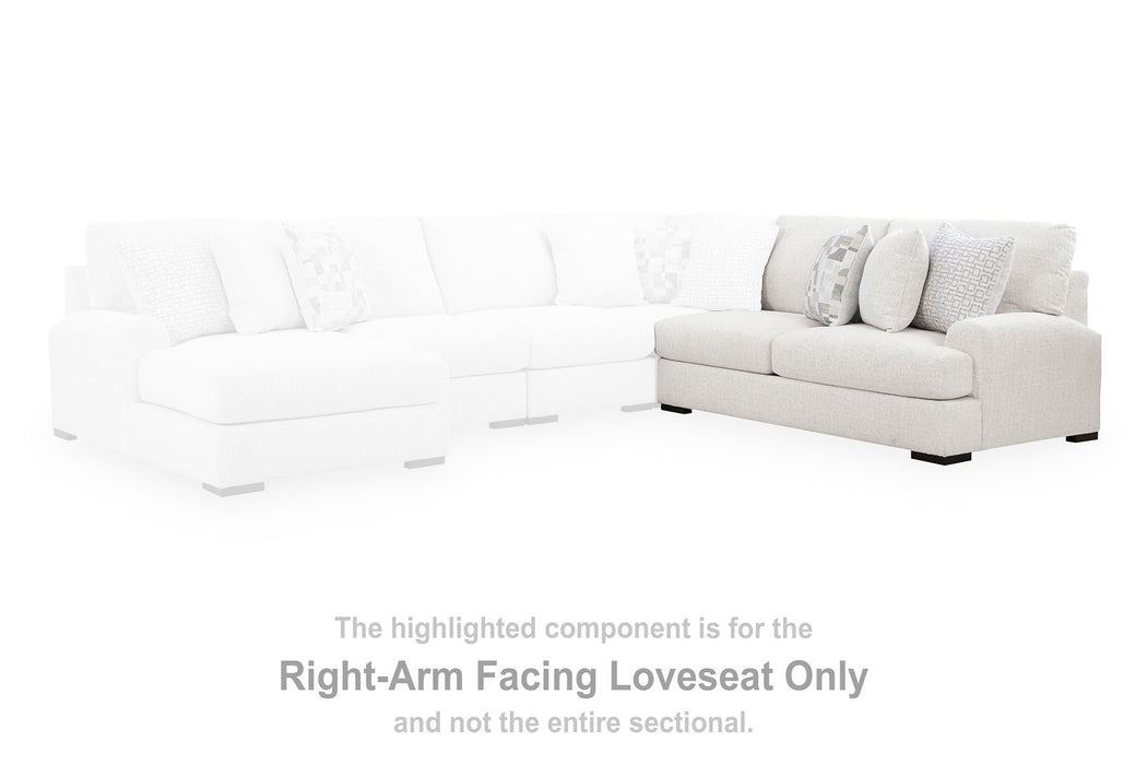 Misty-Lakes Sectional with Chaise - Mattress & Furniture Super Center (Tampa, FL)