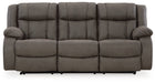 First Base Reclining Sofa - Mattress & Furniture Super Center (Tampa, FL)