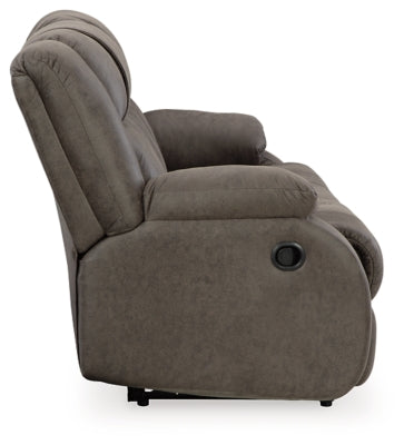 First Base Reclining Sofa - Mattress & Furniture Super Center (Tampa, FL)