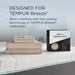 Tempur-Pedic Breeze Pillowcase Set - Mattress & Furniture Super Center (Tampa, FL)