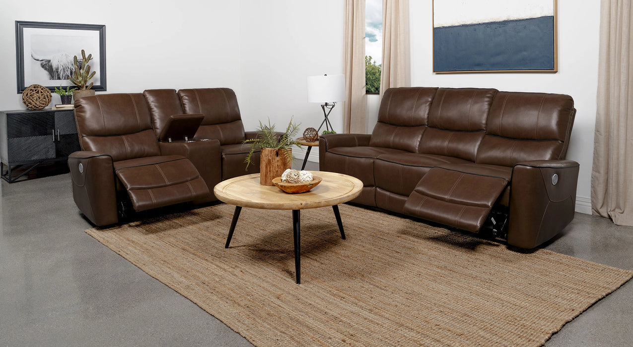 Greenfield Power Reclining Sofa Set