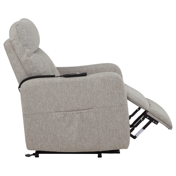 Dayes Upholstered Power Lift Recliner Chair