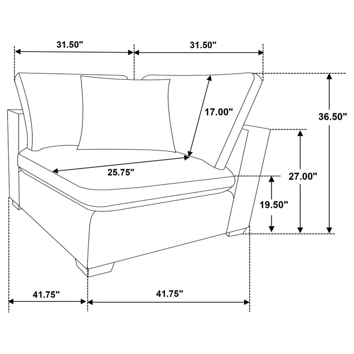 Lakeview Corner Chair