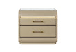 Genesis Gold Nightstand with LED