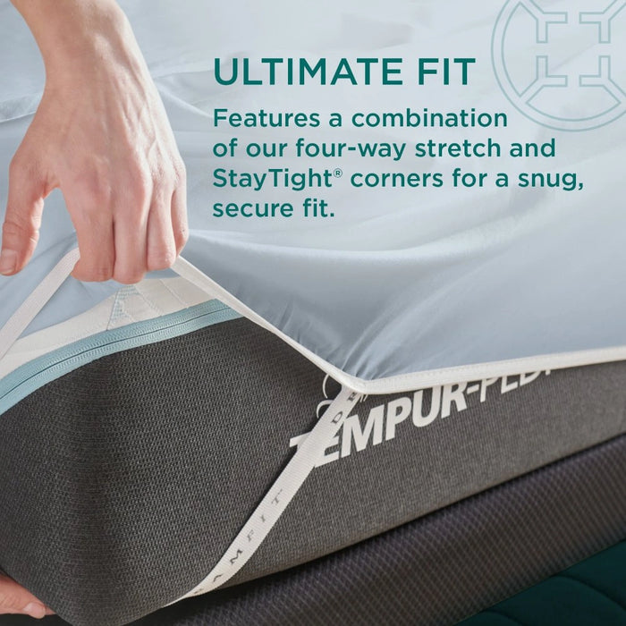 TEMPUR Luxe Egyptian Cotton Pillowcase Set - Mattress & Furniture Super Center (Tampa, FL)