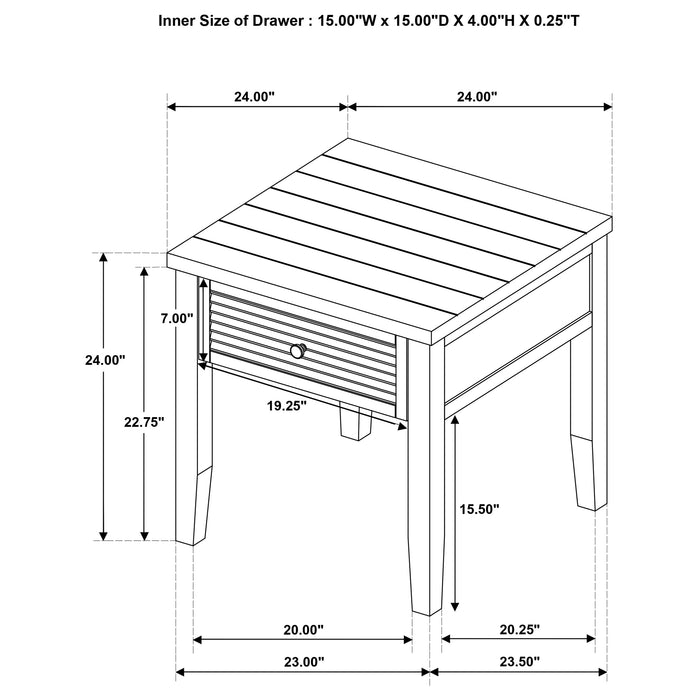 Concord End & Side Table