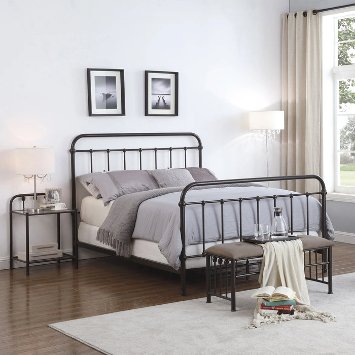 Livingston Metal Open Frame Bed