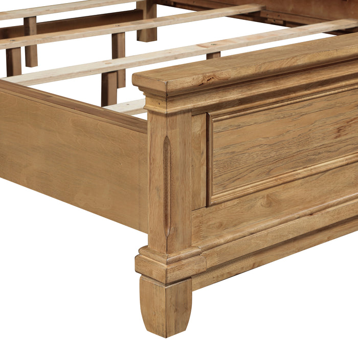Sunstone 6/6-6/0 Ek/Wk Panel Footboard & Slats-Honey