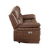 Ryland Sofa W/Pwr Fr- Brown