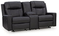 Mackmenville Reclining Loveseat with Console - Mattress & Furniture Super Center (Tampa, FL)
